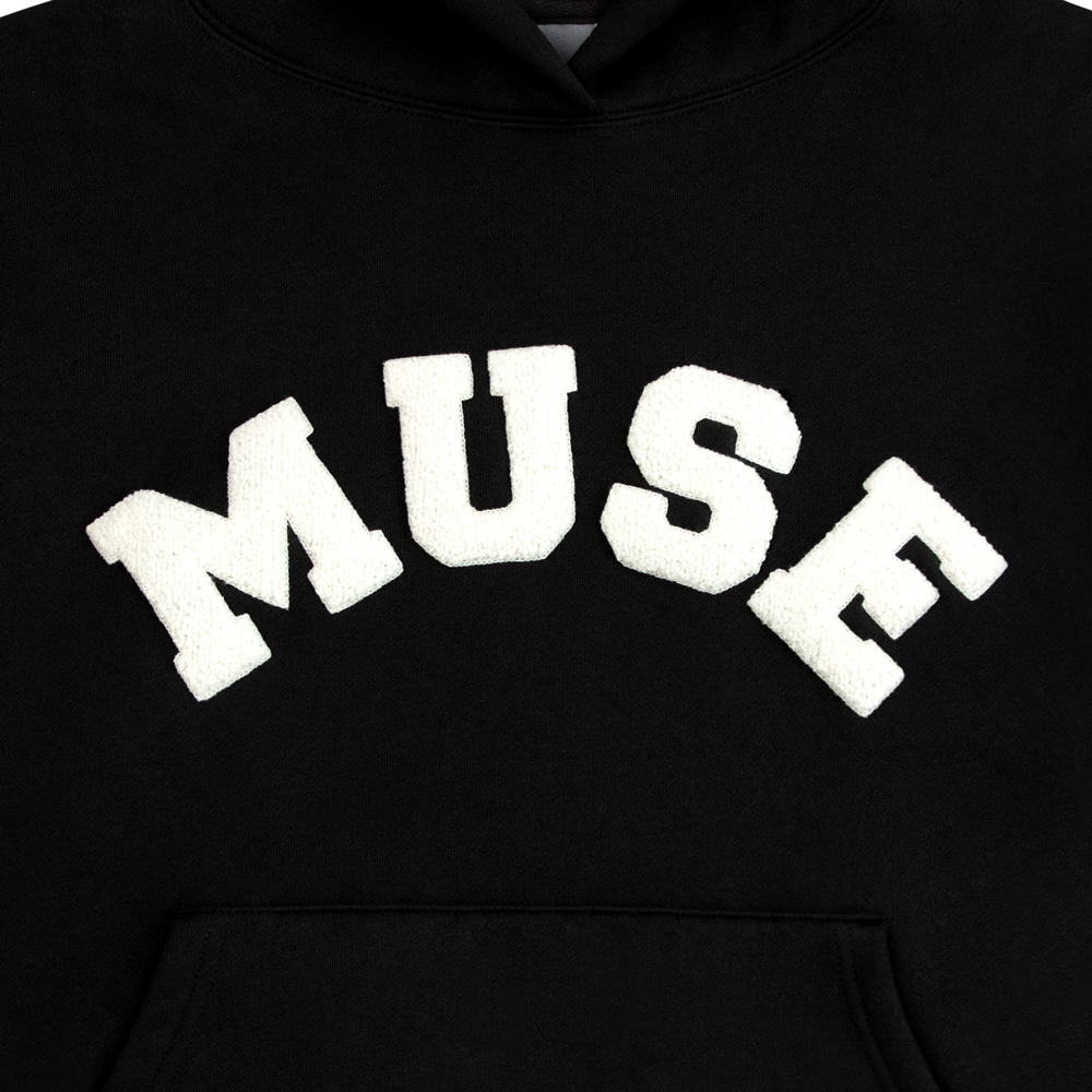 Heavyweight Chenille Hoodie - Midnight