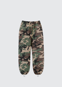 French Terry Joggers - Woodland Camo