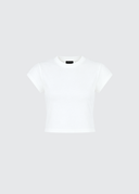 Soft Cotton Mini Tee - Gardenia