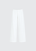 Soft Cotton Pants - Gardenia
