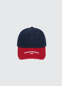 Two-toned Distressed Vintage Hat - Home