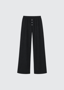 Soft Cotton Pants - Iris