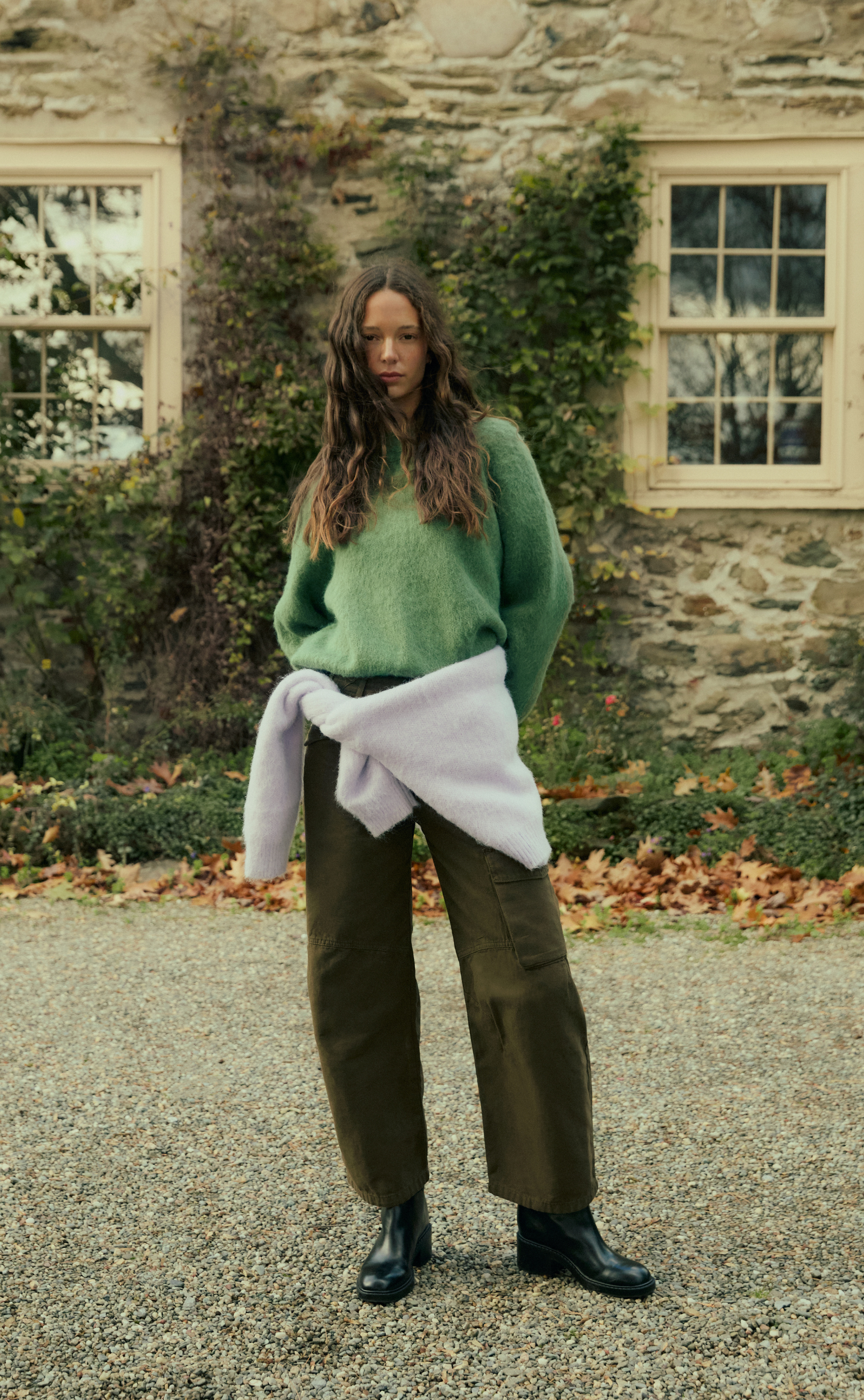 Knit sweater - Matcha Whip