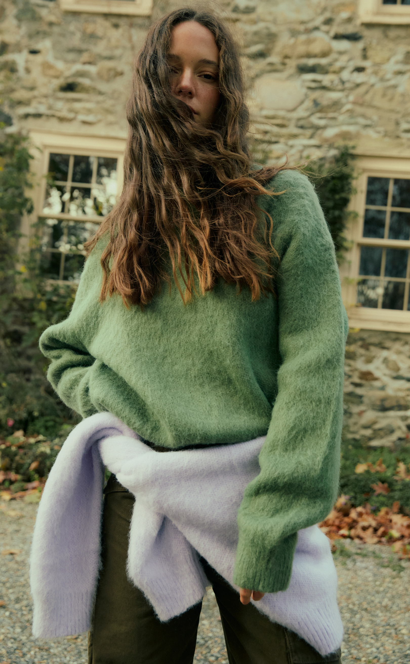 Knit sweater - Matcha Whip