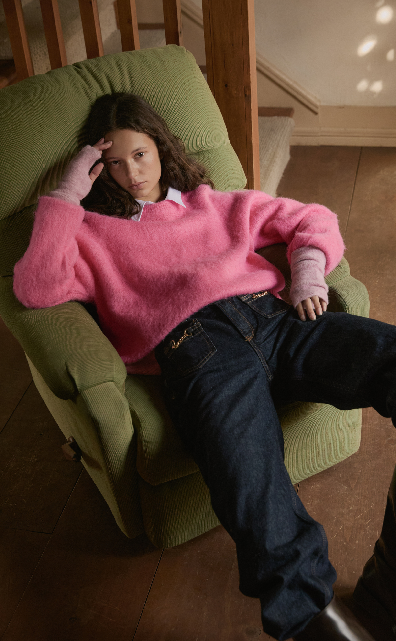 Knit sweater - Pink Mousse