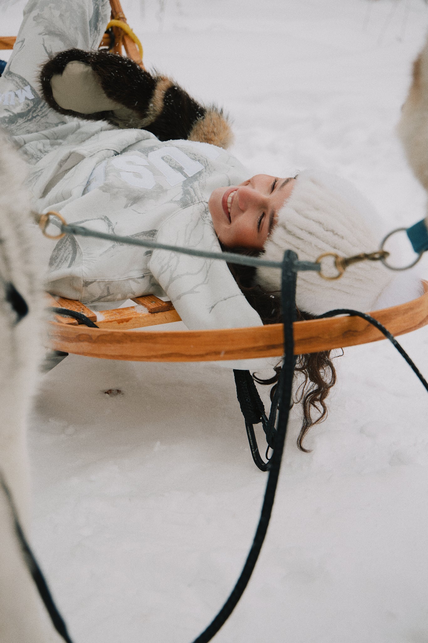 Heavyweight Camo Hoodie - White Edition
