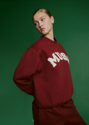 Heavyweight Chenille Sweatshirt - Wine