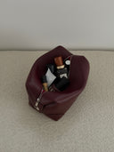 The Burgundy Toiletry Bag