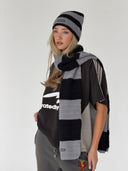 Knit Beanie - Heather/Black