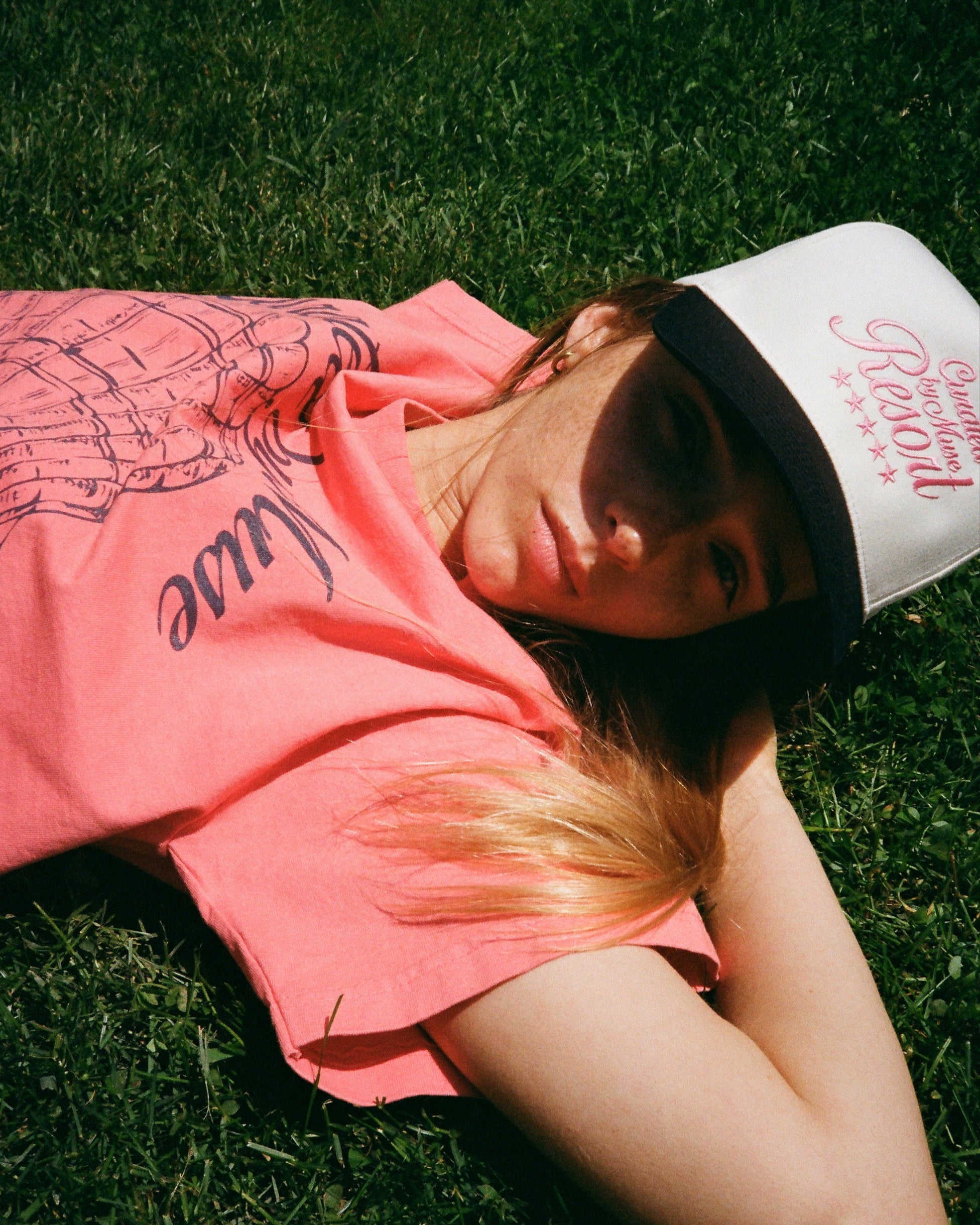 Resort Club hat - Coral