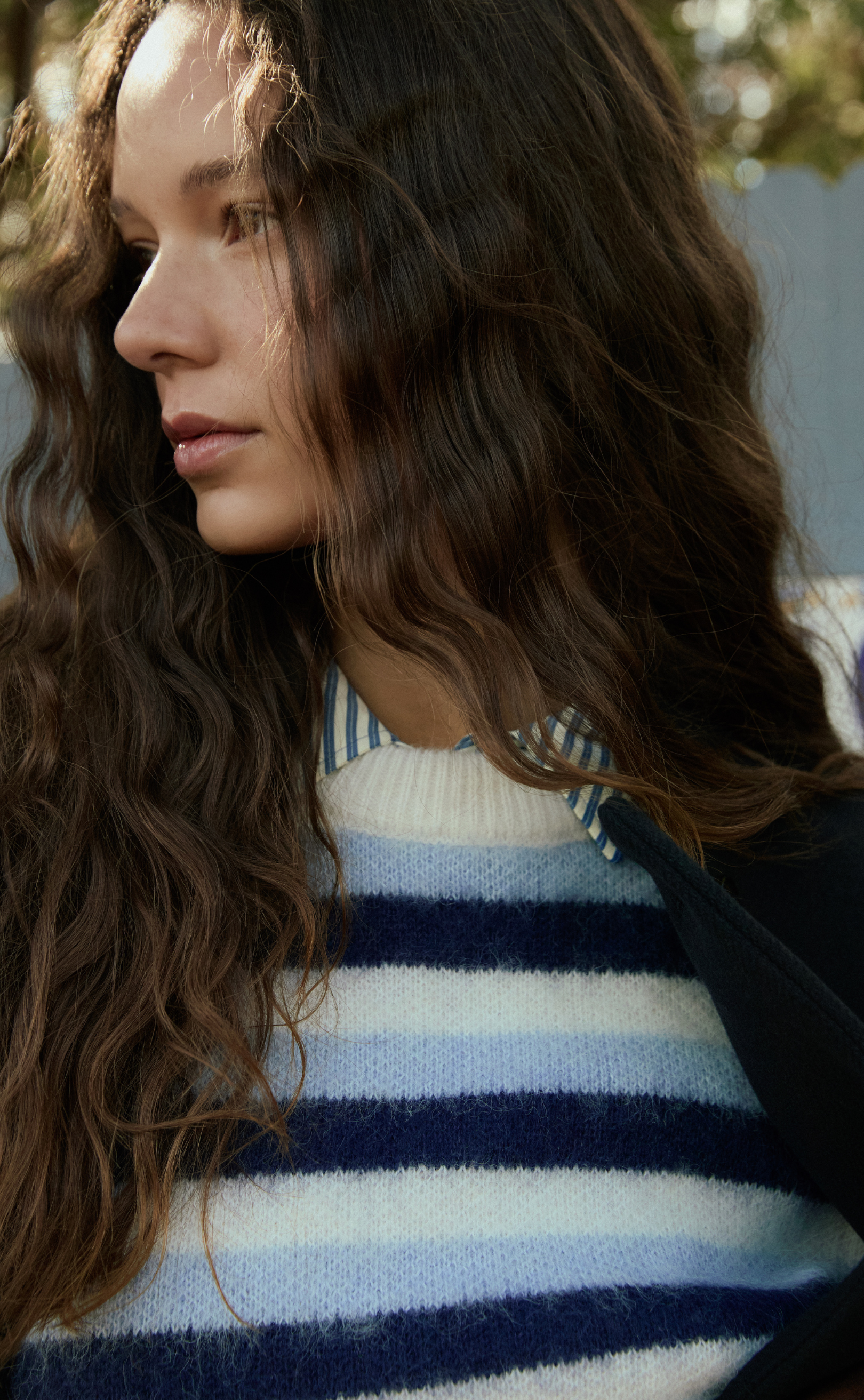 Knit sweater - Neige Stripe