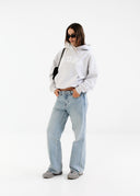 Heavyweight Chenille Hoodie - Pearl