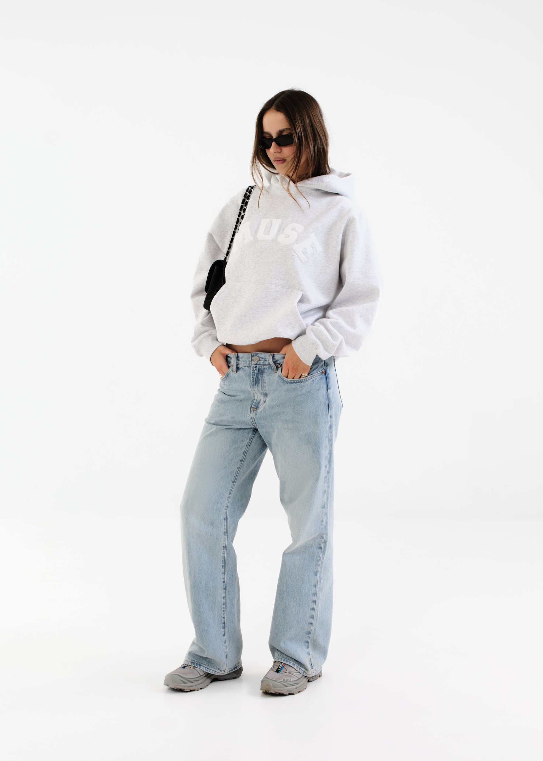 Heavyweight Chenille Hoodie - Pearl