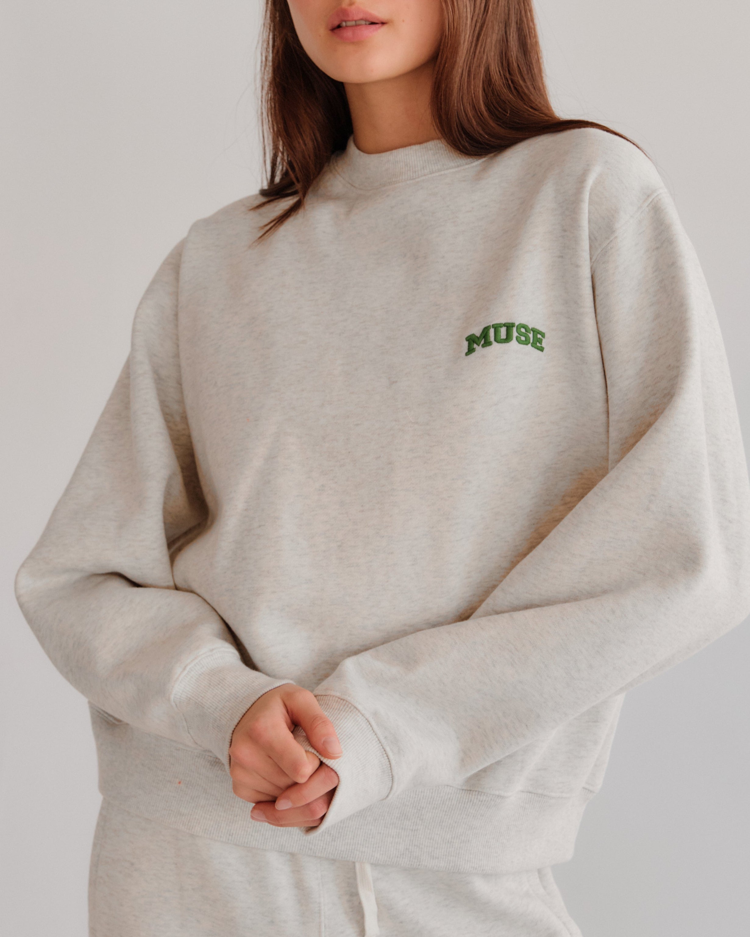 Heavyweight Sweatshirt - Ash Pine