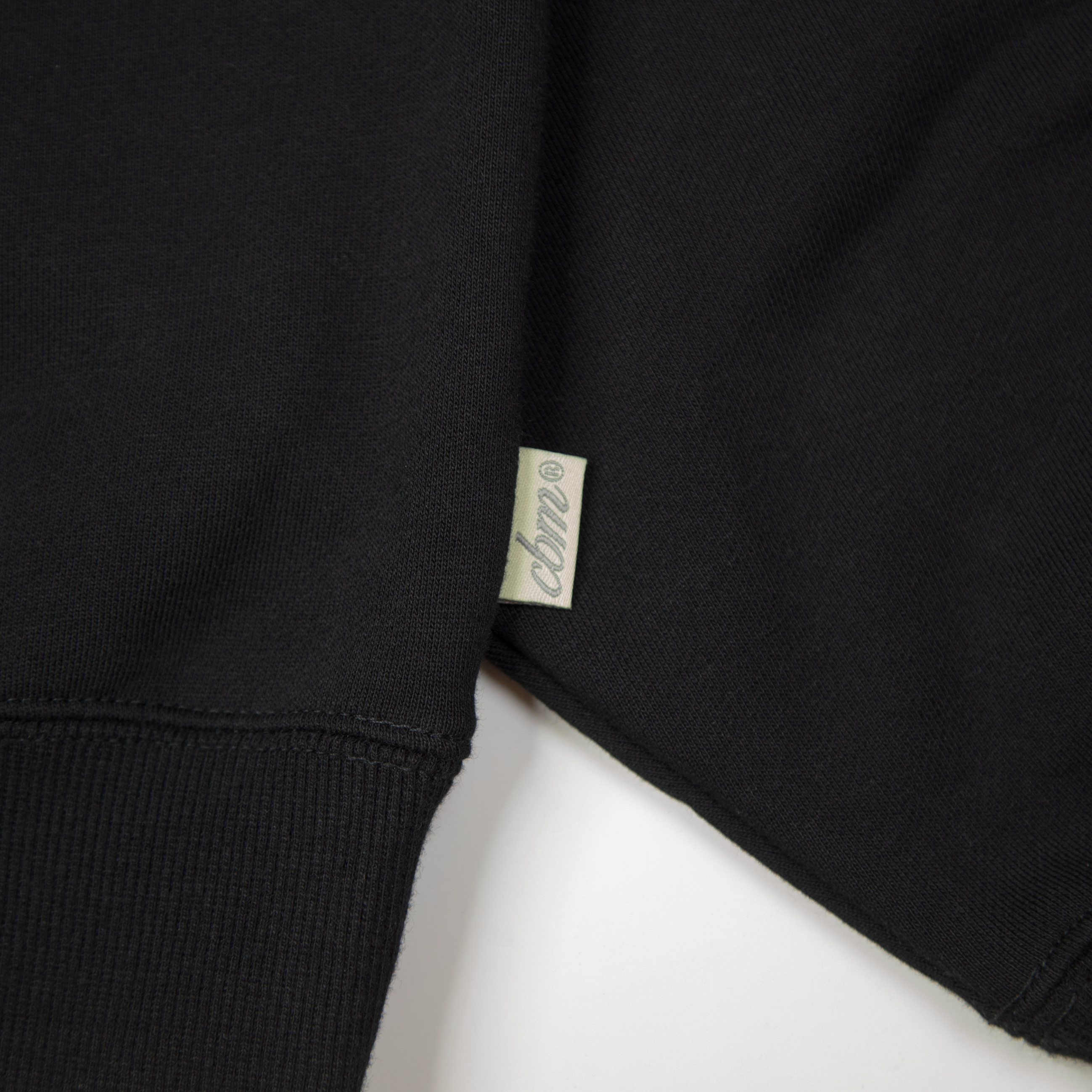 French Terry Sweatshirt - Black