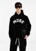 Heavyweight Chenille Hoodie - Midnight