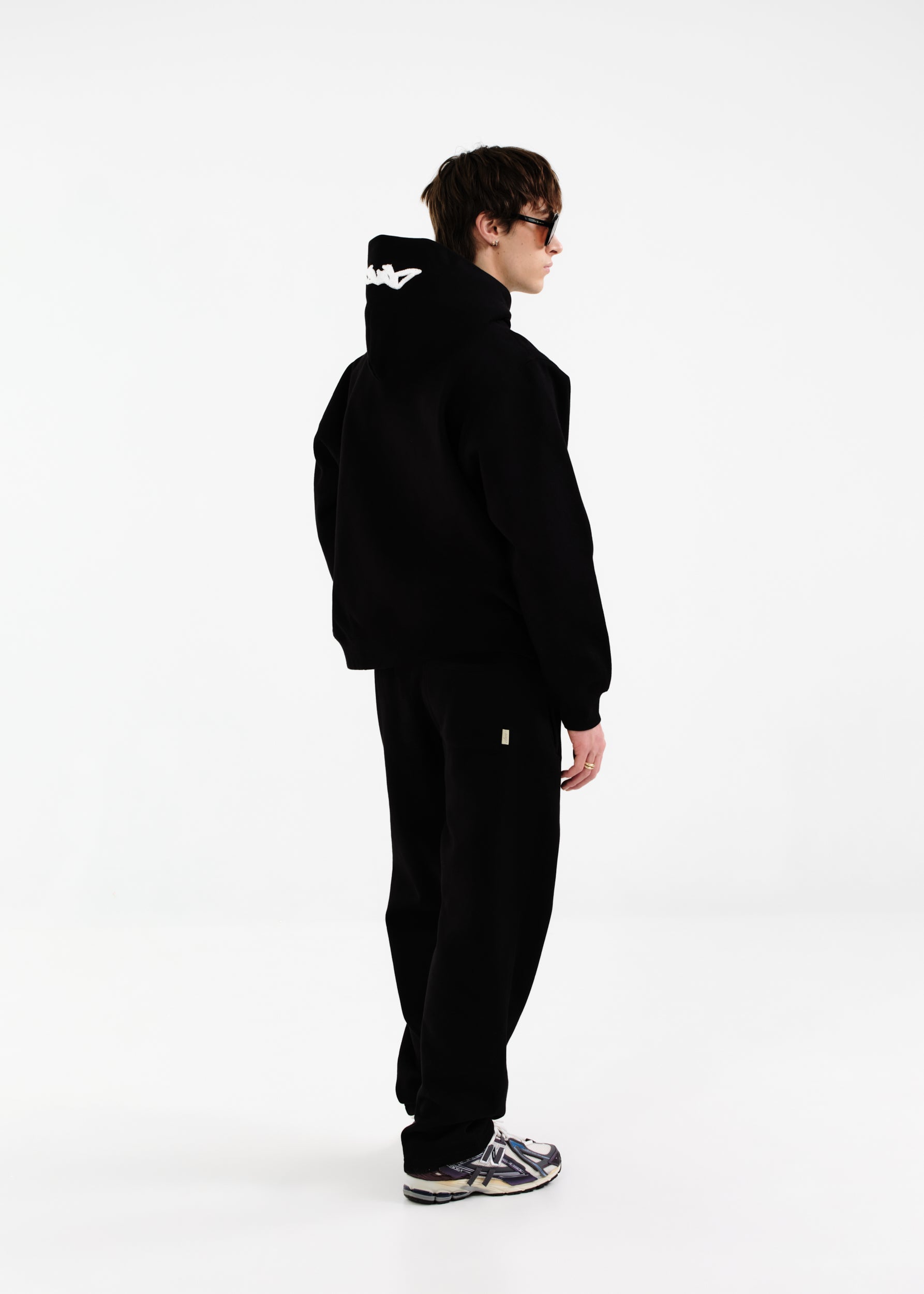 Heavyweight Chenille Hoodie - Midnight