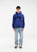 Heavyweight Chenille Hoodie - Blueberry