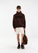 Heavyweight Chenille Hoodie - Espresso