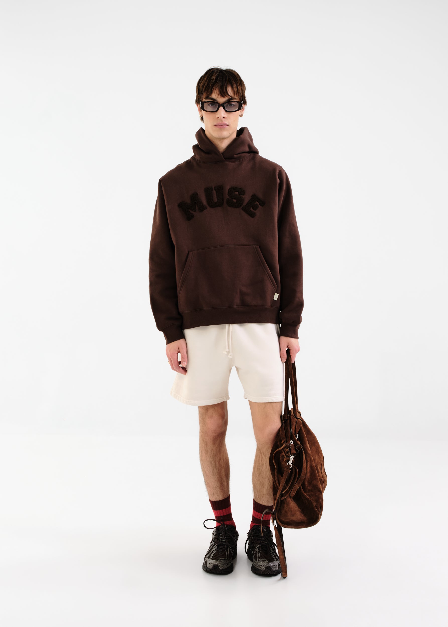 Heavyweight Chenille Hoodie - Espresso