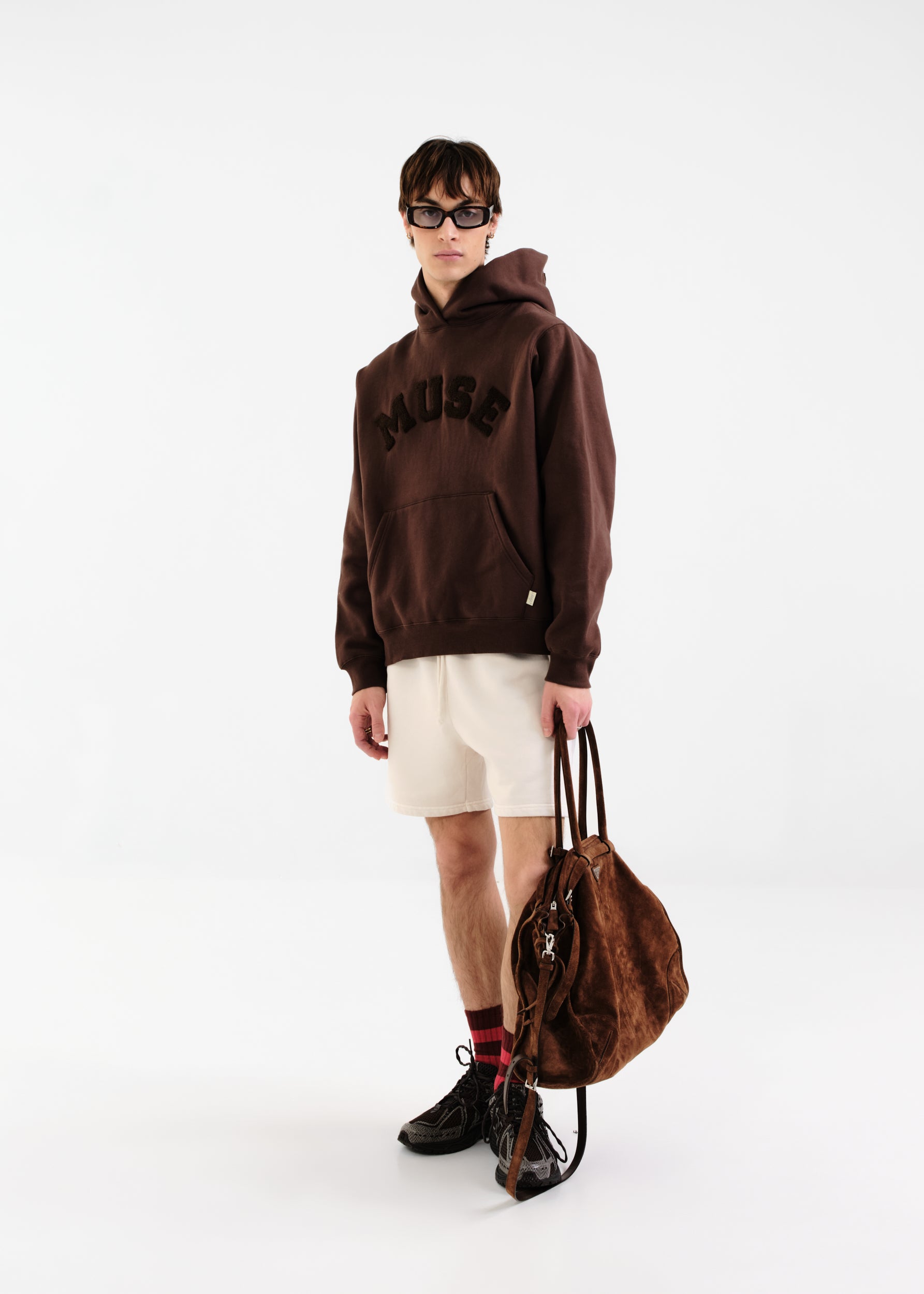 Heavyweight Chenille Hoodie - Espresso – CURATED BY MUSE