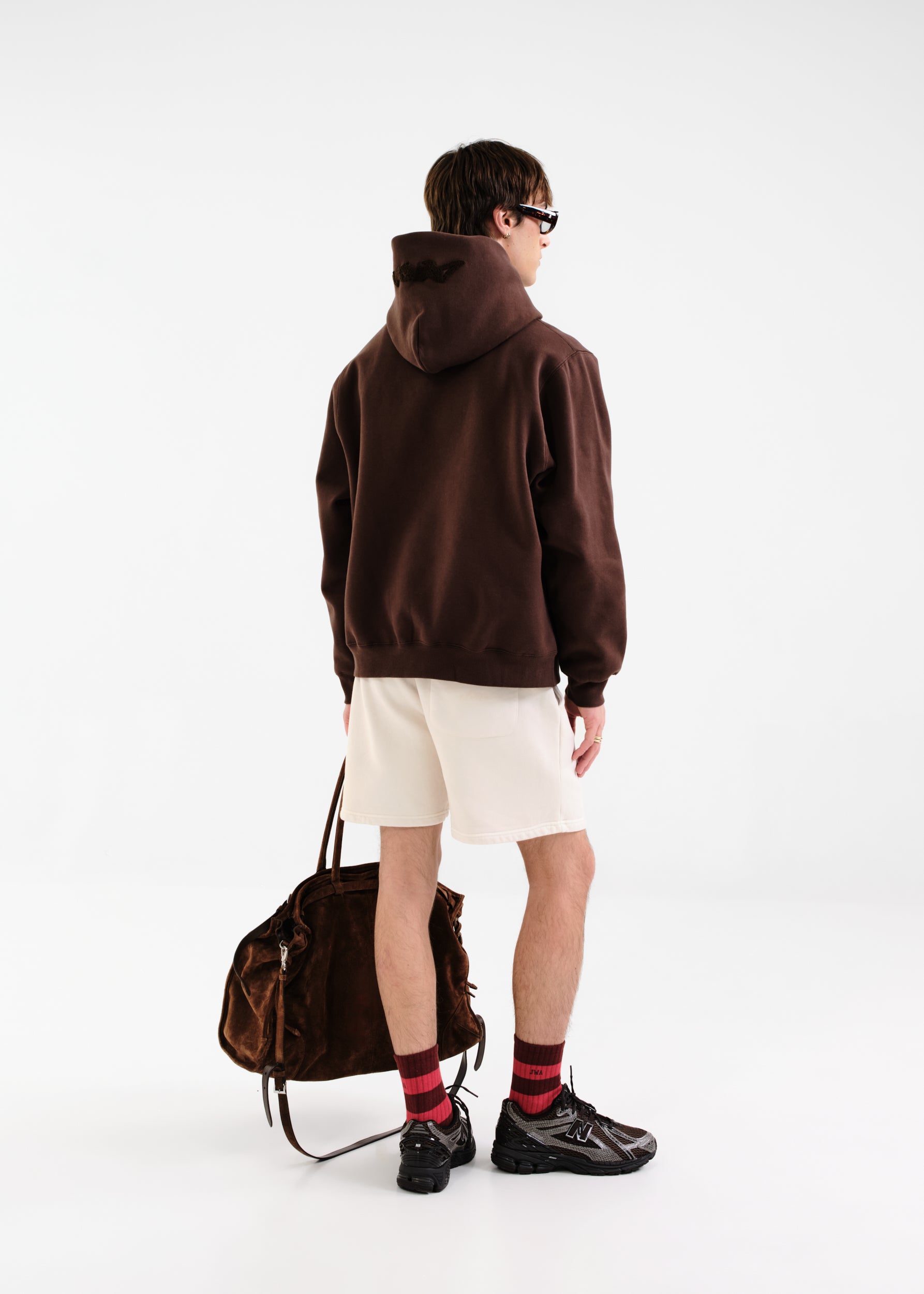 Heavyweight Chenille Hoodie - Espresso