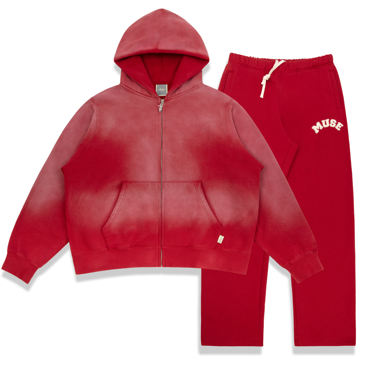 Heavyweight Set - Cranberry/Ivy