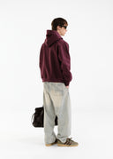 Heavyweight Chenille Hoodie - Plum
