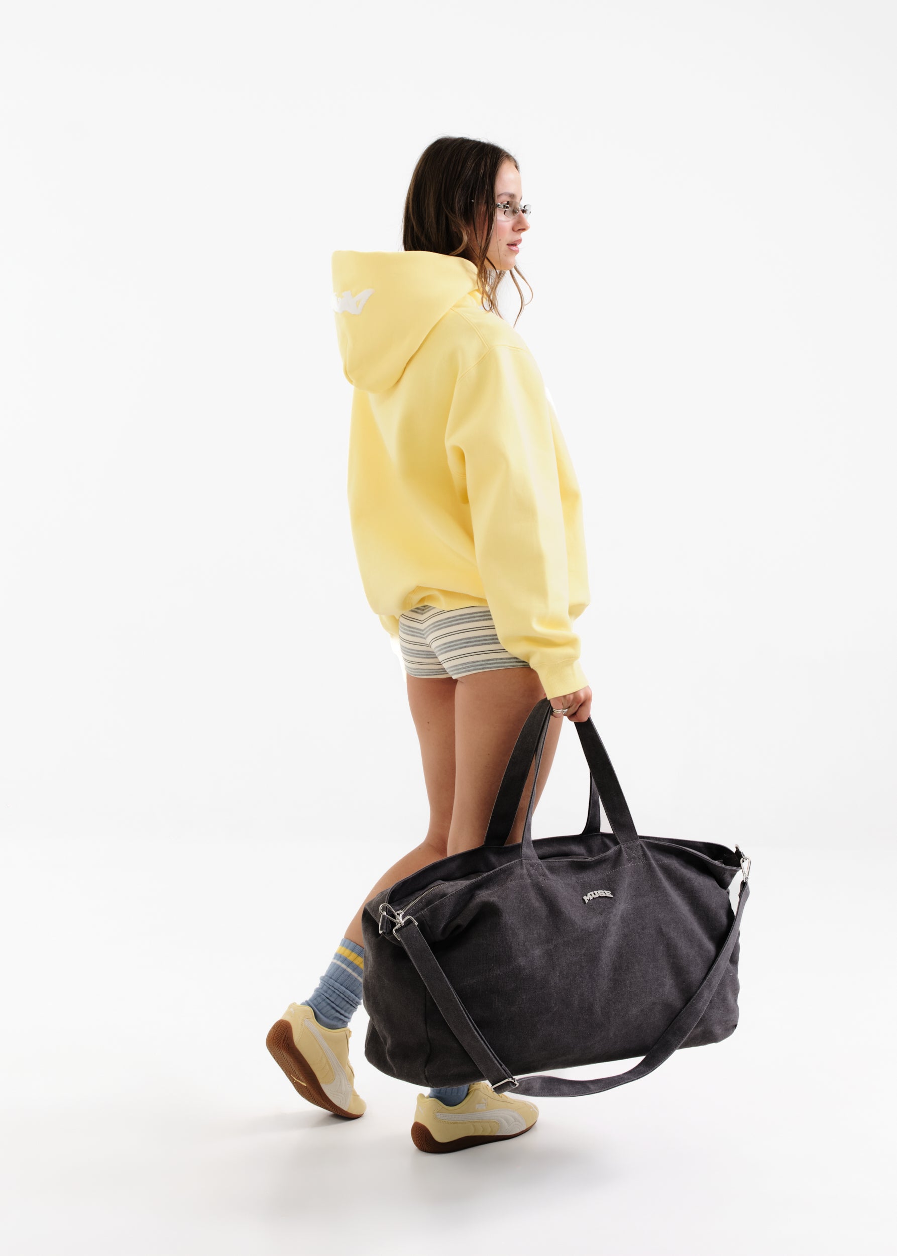 Heavyweight Chenille Hoodie - Butter Cream