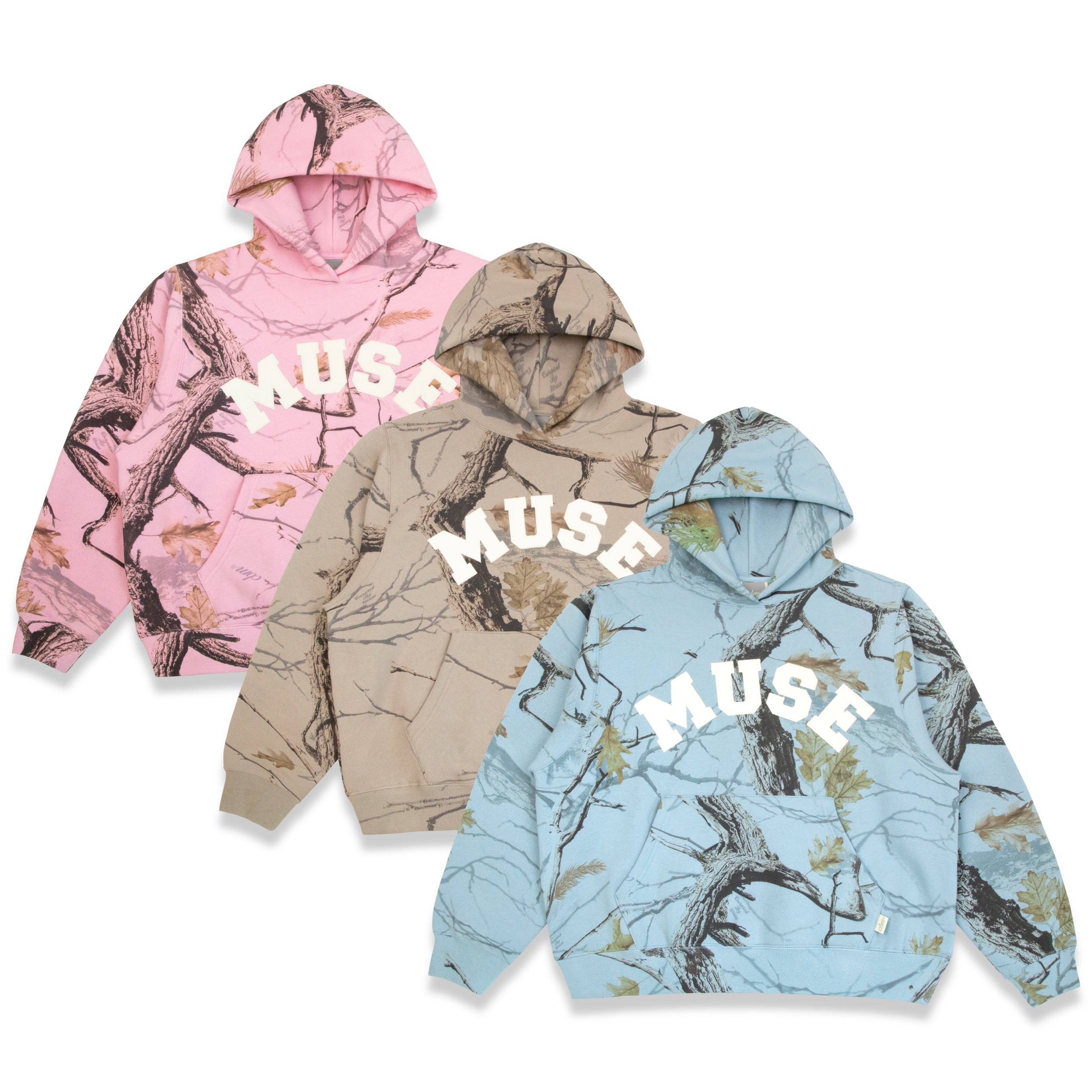 Heavyweight Camo Hoodie - Bundle