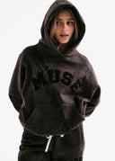 Heavyweight Camo Hoodie - Black Edition