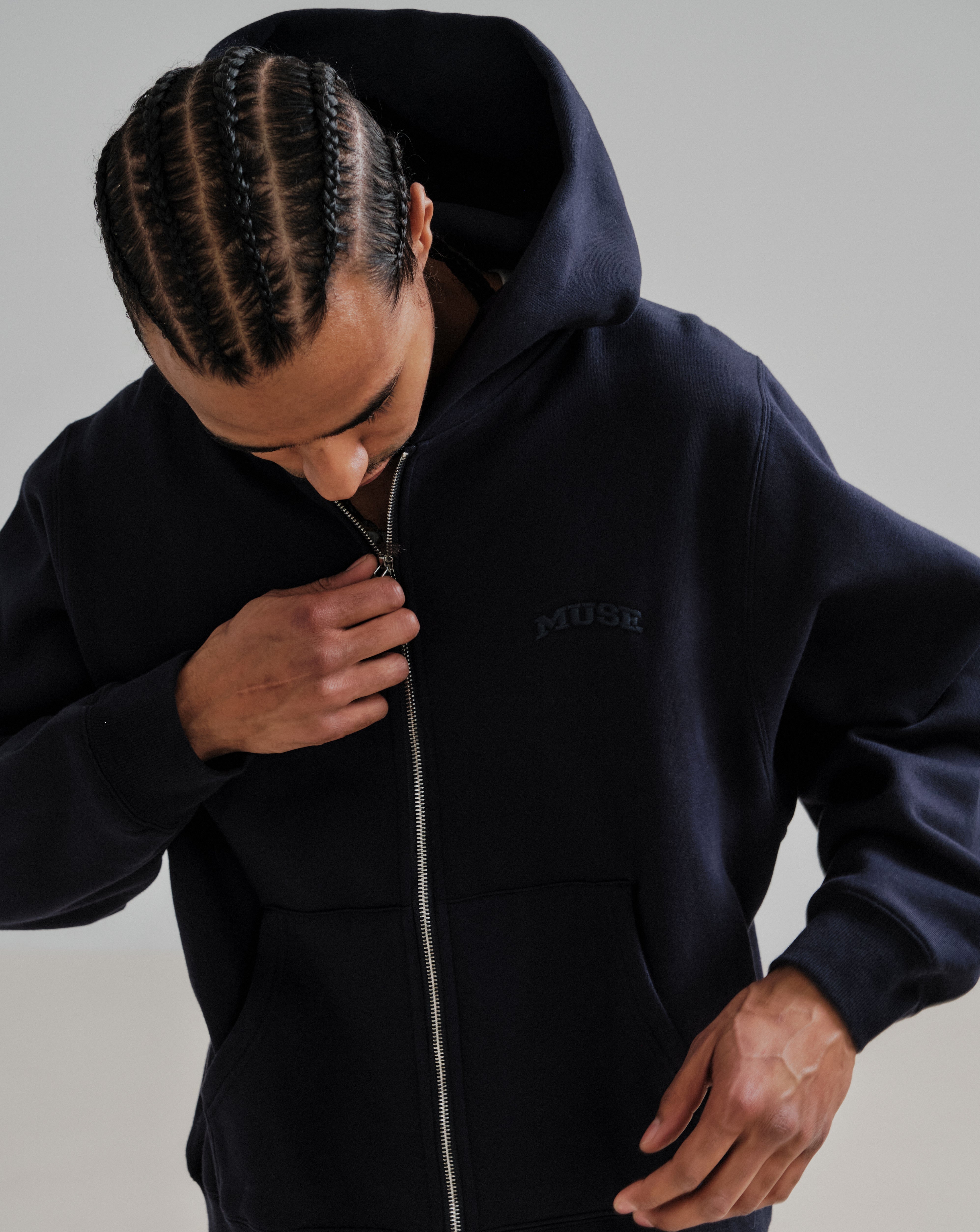 Heavyweight Zip Up - Jager