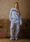 Heavyweight Straight Joggers - Blizzard