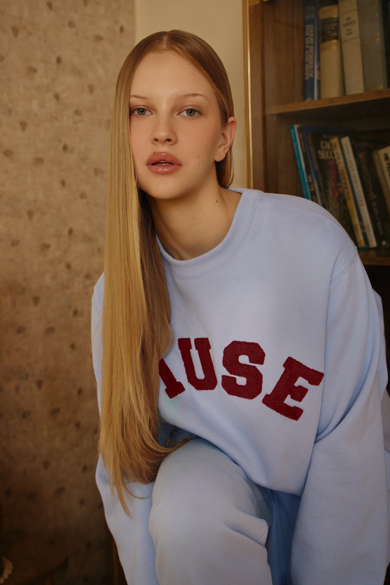 Heavyweight Chenille Sweatshirt - Blizzard