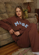 Heavyweight Chenille Sweatshirt - Sundae