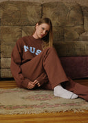 Heavyweight Straight Joggers - Sundae