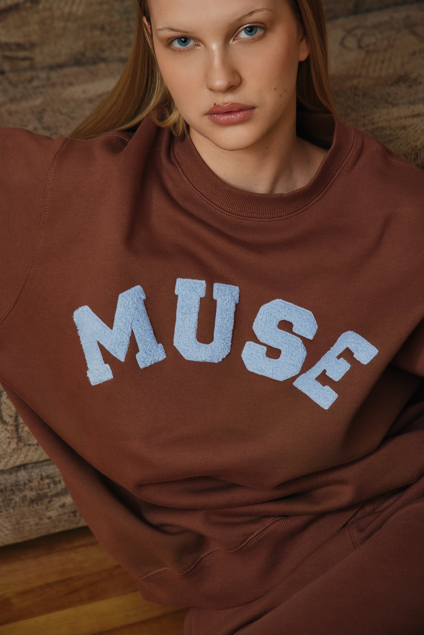 Heavyweight Chenille Sweatshirt - Sundae