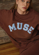 Heavyweight Chenille Sweatshirt - Sundae
