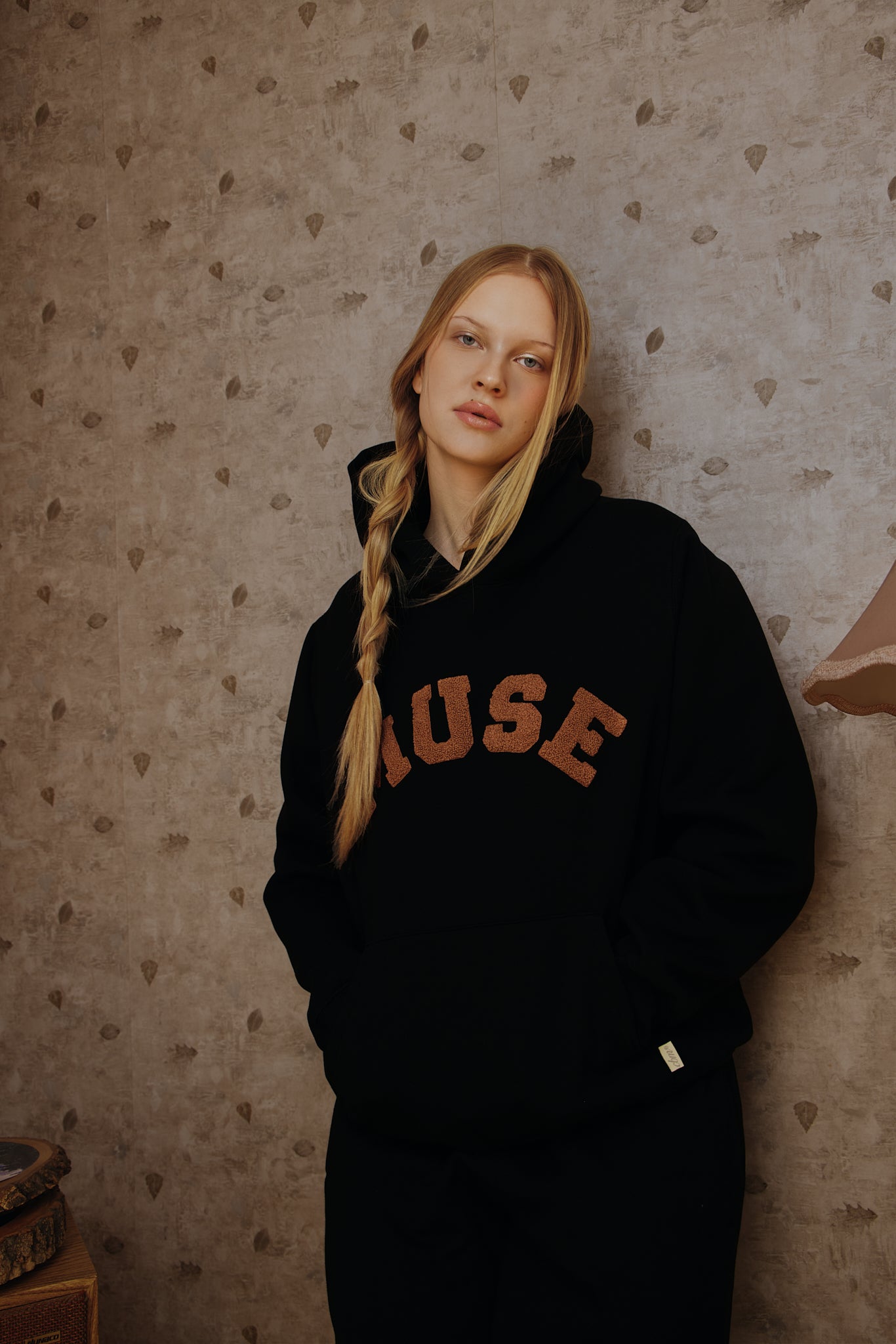 Heavyweight Chenille Hoodie - Americano