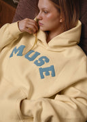Heavyweight Chenille Hoodie - Porcelain