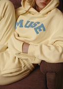 Heavyweight Chenille Hoodie - Porcelain