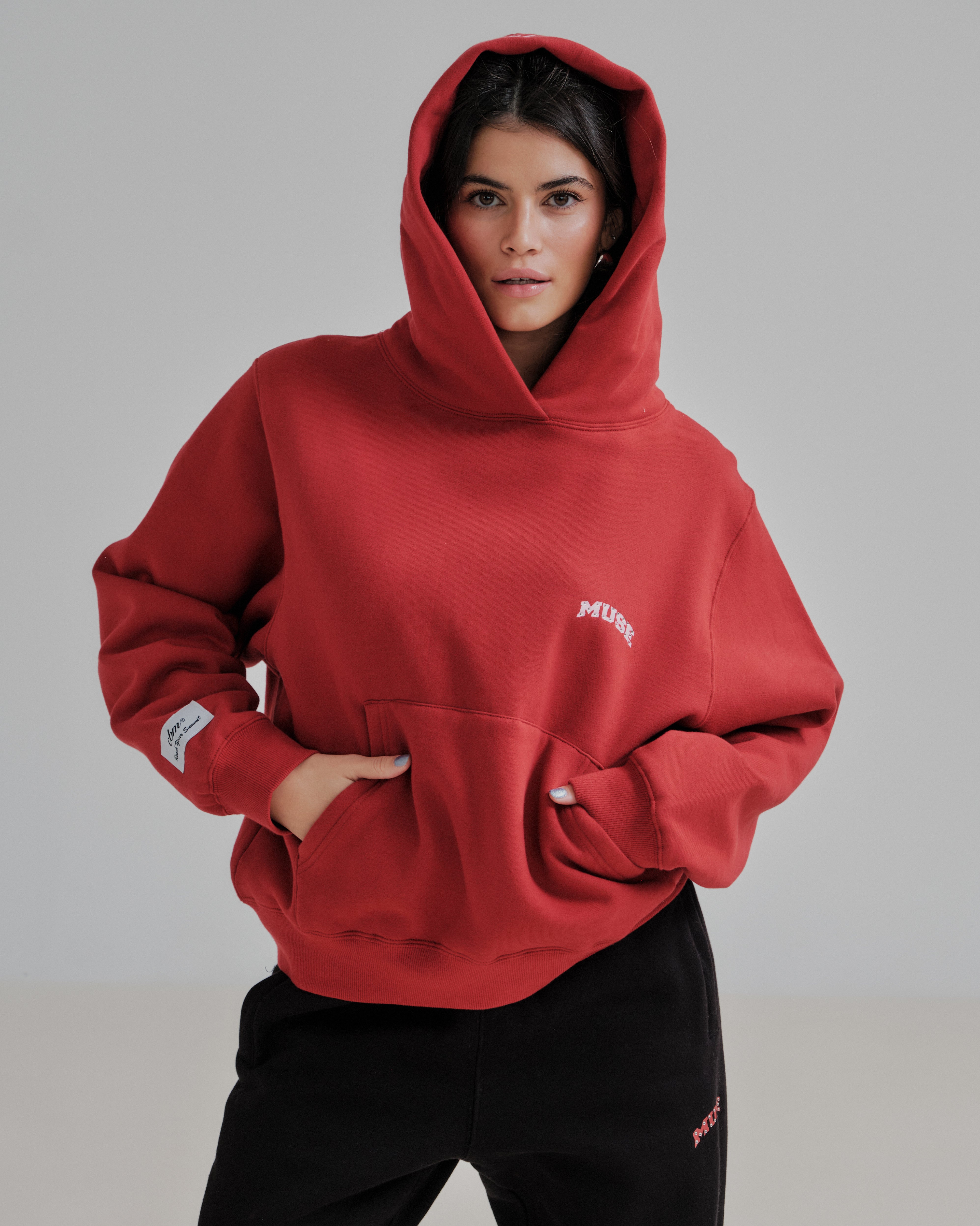 Heavyweight Hoodie - Diamond Ruby