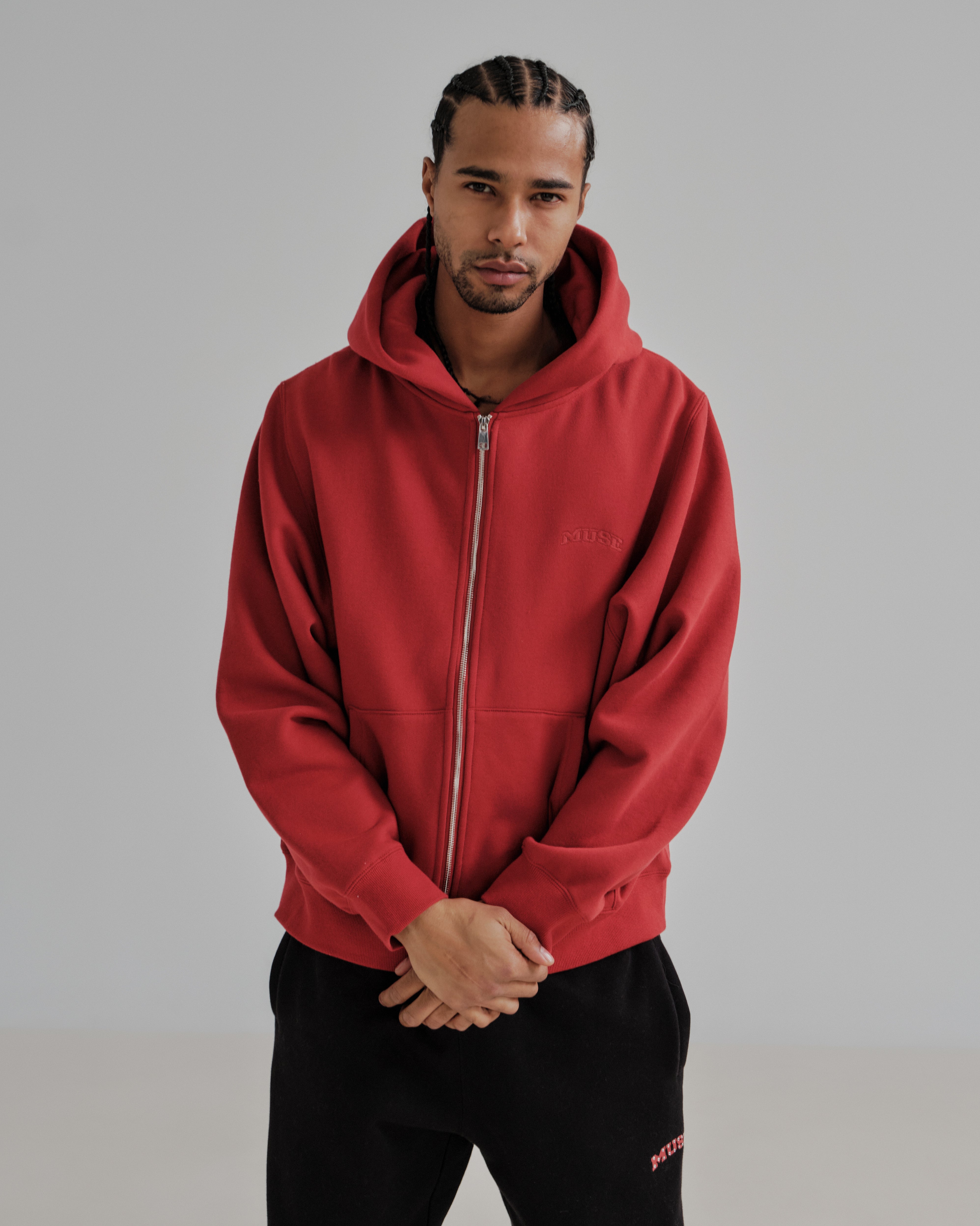 Heavyweight Zip Up - Ruby