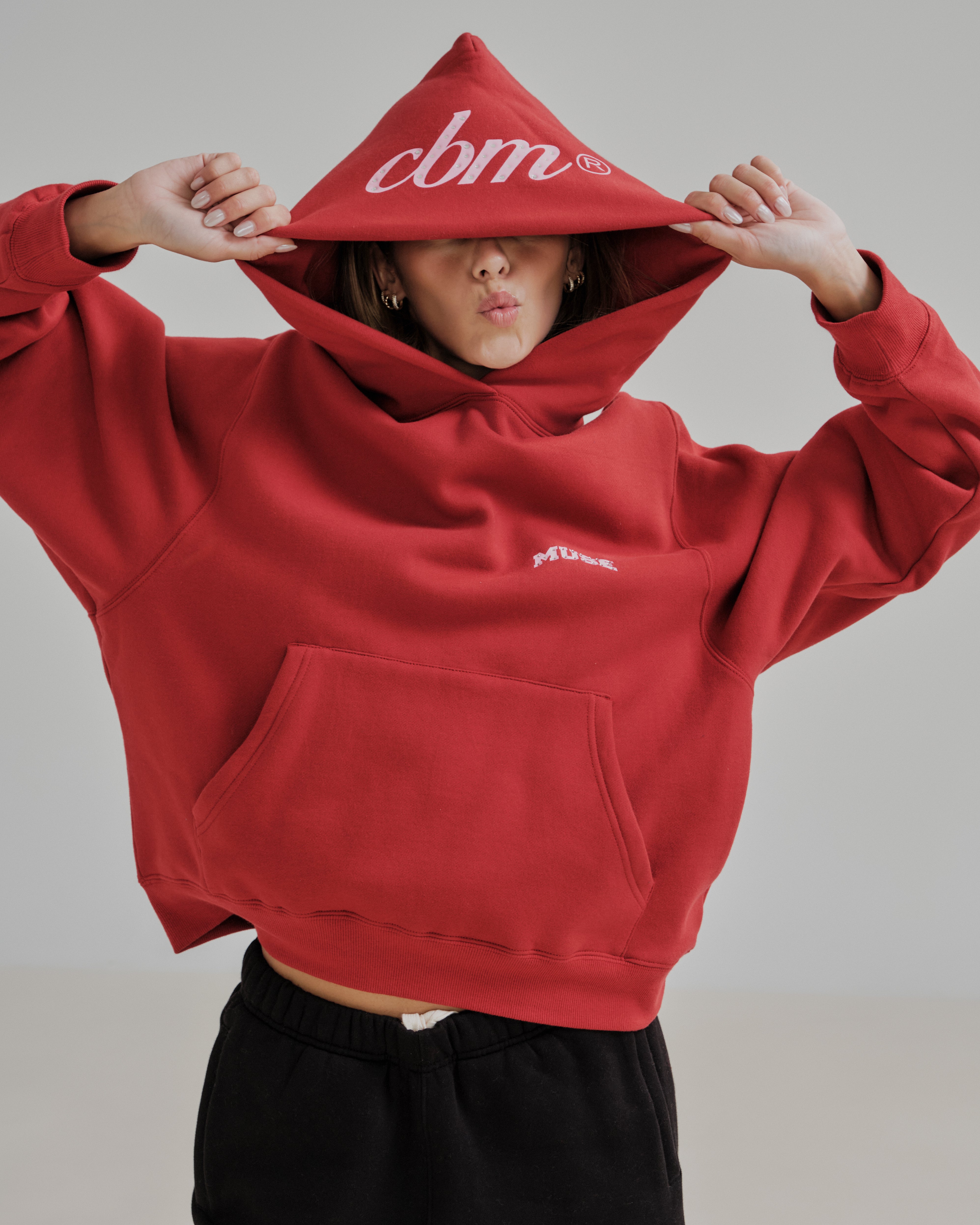 Heavyweight Hoodie - Diamond Ruby