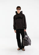 Heavyweight Chenille Hoodie - Graphite