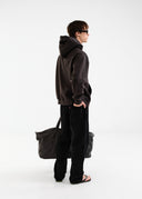 Heavyweight Chenille Hoodie - Graphite