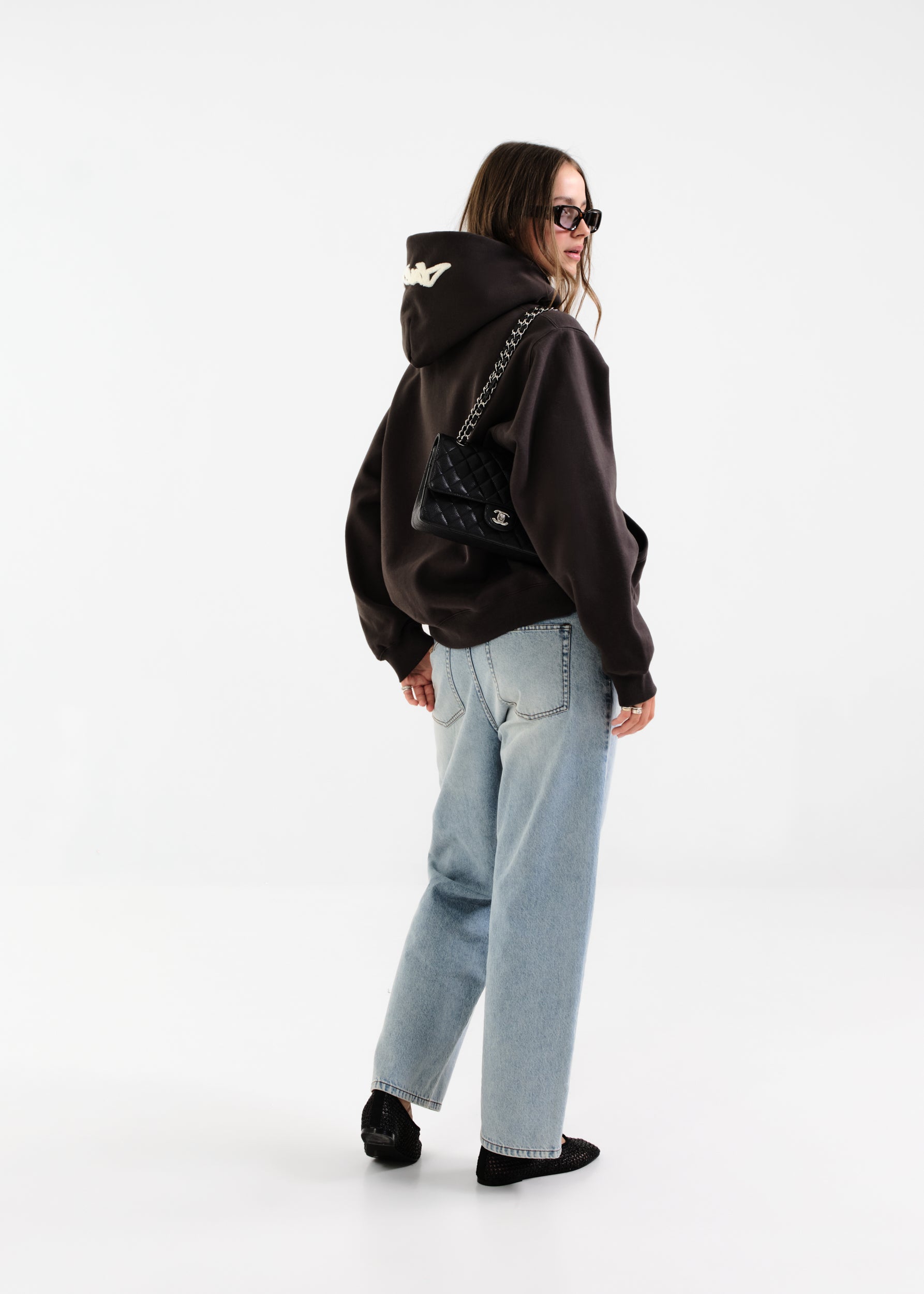 Heavyweight Chenille Hoodie - Steel