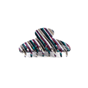 Claw Clip - Clear Swirl