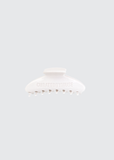 Claw Clip - White Linen