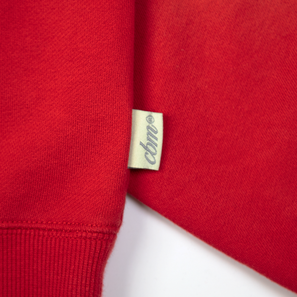 French Terry Sweatshirt - Scarlet Red